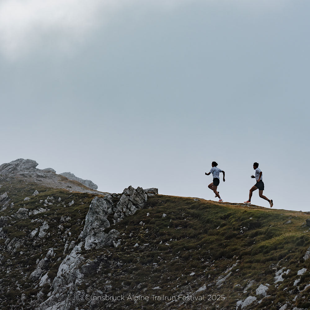 People running along the mountainside in IATF