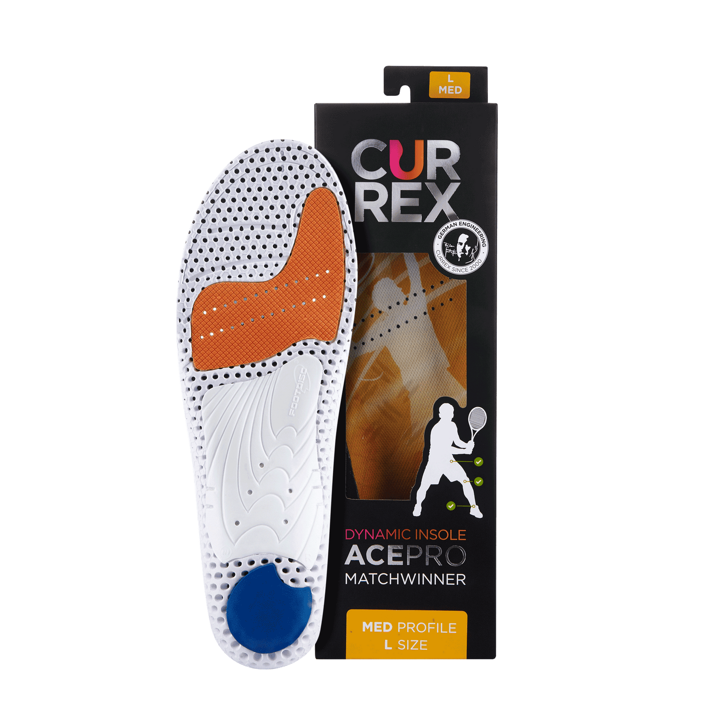 AcePro® | Dynamische Einlegesohlen für Tennisschuhe acepro-einlegesohlen-tennisschuhe Insole