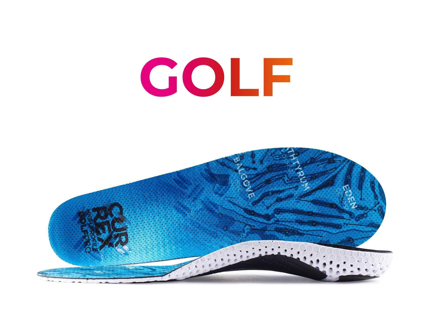 GolfPro® | Einlegesohlen für Golfschuhe golfpro Insole